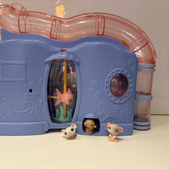 Vintage Littlest Pet Shop Playhouse + 3 Mice | Complete & Working - Picture 12 of 12